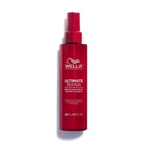 Wella Professionals ULTIMATE REPAIR Apsauginis 5in1 nenuplaunamas serumas pažeistiems plaukams STEP 4 140ml.