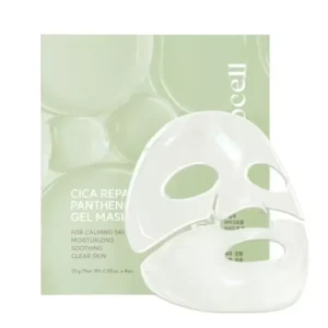 Arocell Cica Repair Panthenol Gel Mask veido kaukių rinkinys 4 vnt.