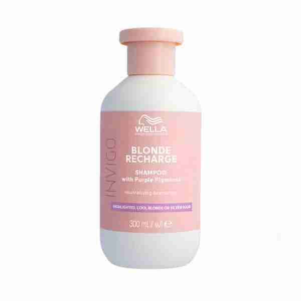 Šampūnas šalinantis geltonus atspalvius Wella Professionals Blonde Recharge 300ml